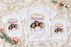 MOM's Squad T-Shirts | Personalised Matching Tees (Bundle of 3)