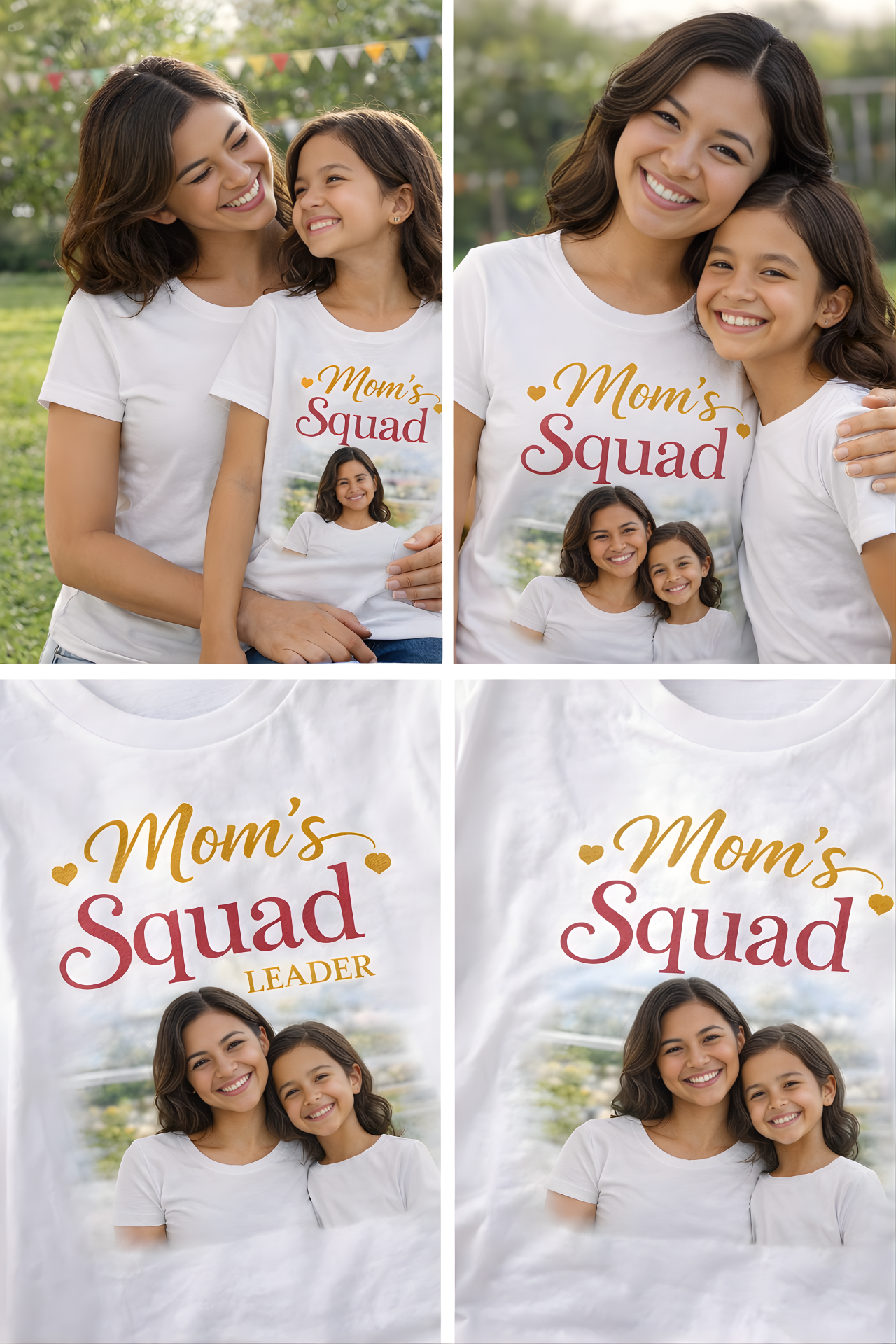 MOM's Squad T-Shirts (Bundle of 2)