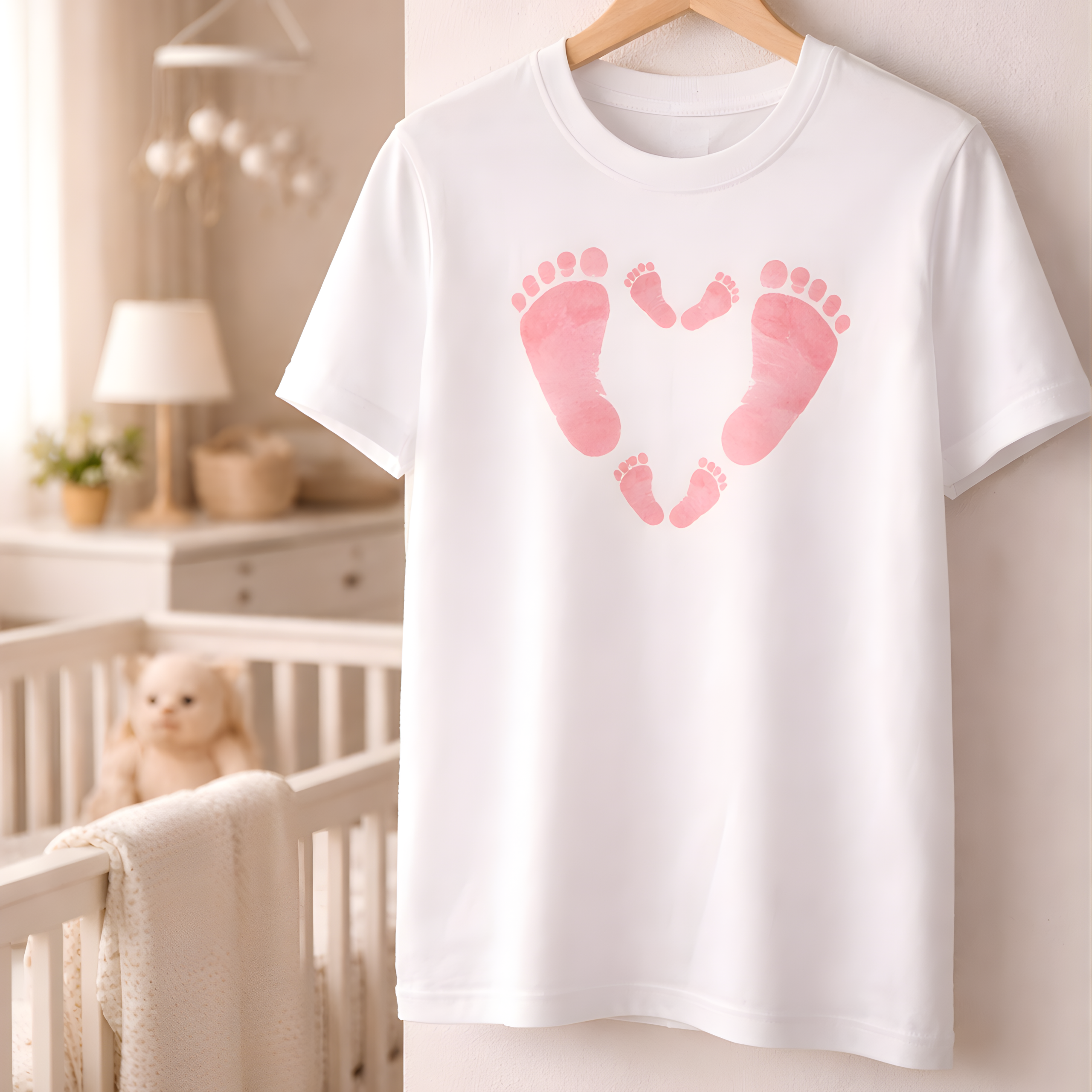 Baby Child Footprints T-Shirt