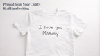Child's First Writing & Drawing T-Shirt | Keepsake Gift for Parents