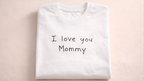 Child's First Writing & Drawing T-Shirt | Keepsake Gift for Parents