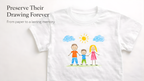 Child's First Writing & Drawing T-Shirt | Keepsake Gift for Parents