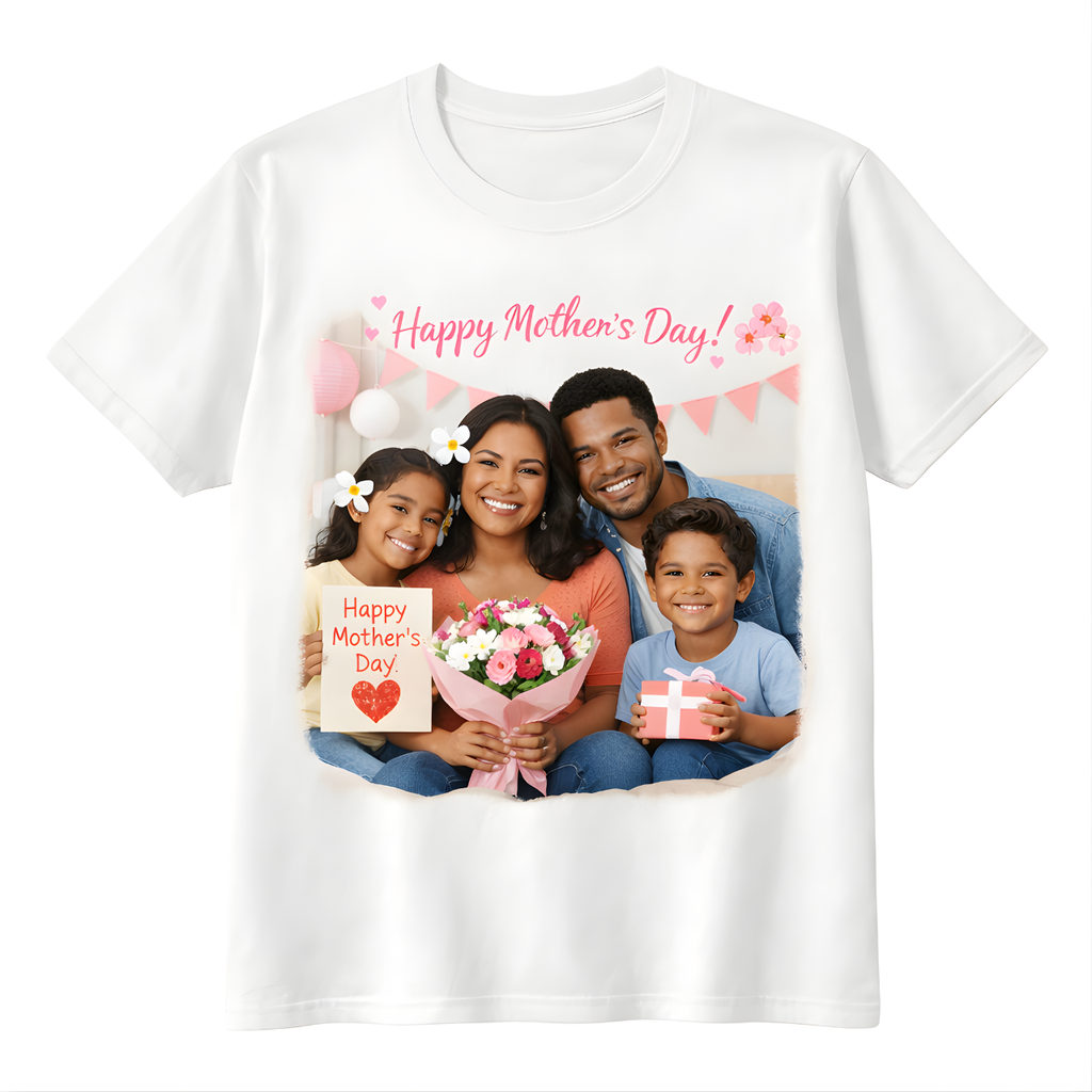 Personalised Custom T-Shirt | Upload Your Photo or Design