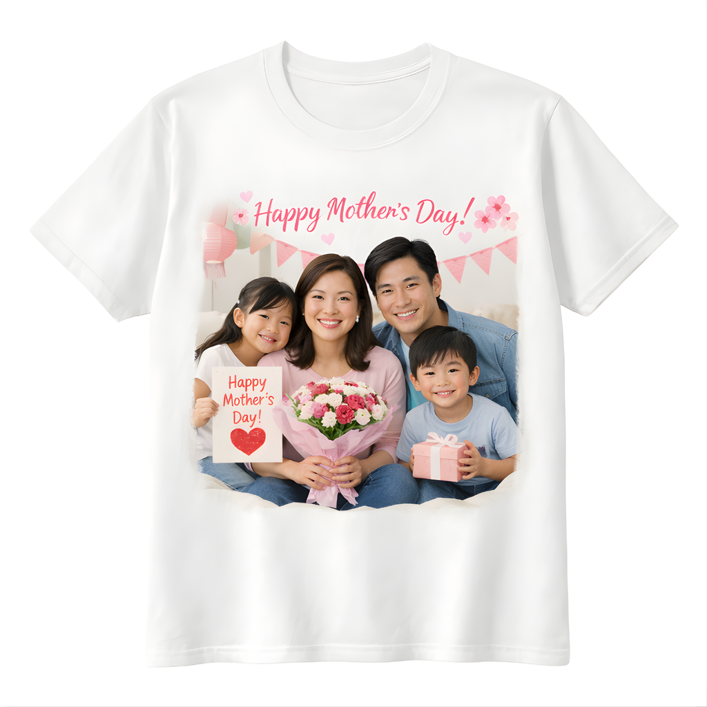 Personalised Custom T-Shirt | Upload Your Photo or Design