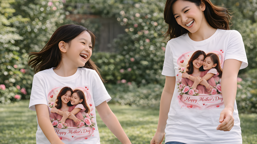 👯 Twinning T-Shirts Bundle | Personalised Matching Tees (2-Pack)