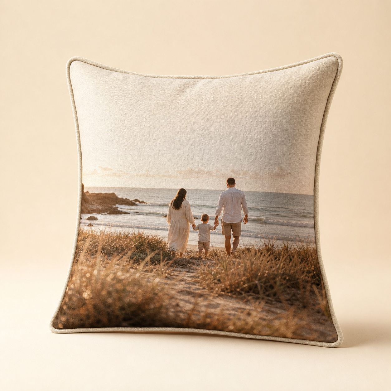 Personalised photo cushion cover 1